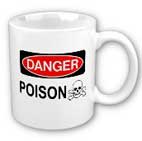 Danger poison mug