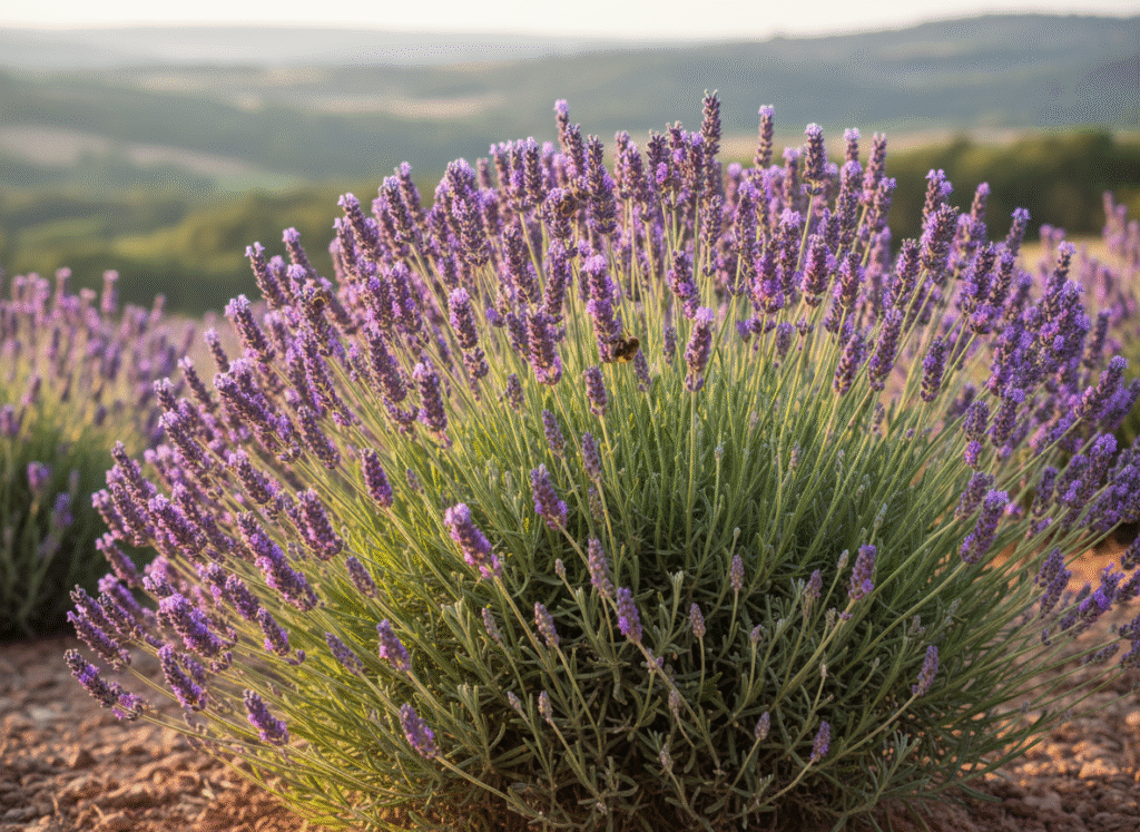 Lavender bush